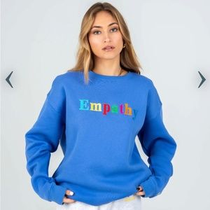 Mayfair Group Empathy Always Royal Blue Crewneck - M/L